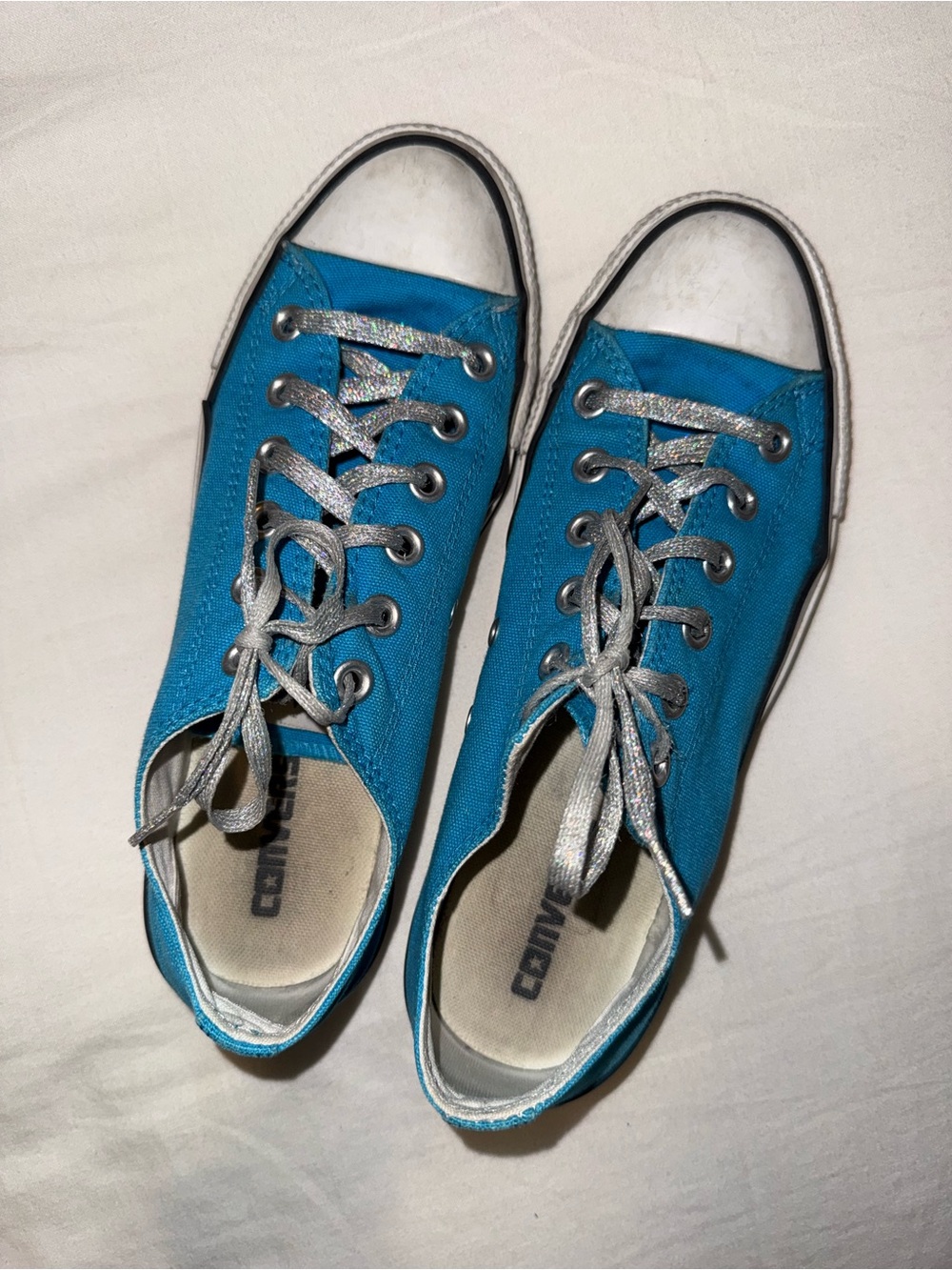 Blue Converse